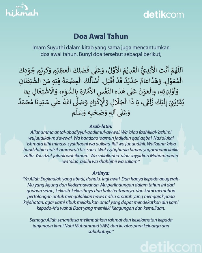 doa akhir dan awal tahun