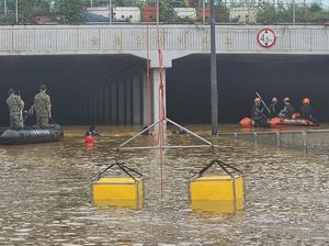 Jenazah Terakhir Dievakuasi dari Terowongan Korsel yang Terendam Banjir