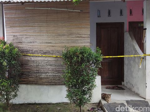 Kamar kos salah satu pelaku mutilasi inisial W (29) di Krapyak, Sleman, DIY, Minggu (16/7/2023).