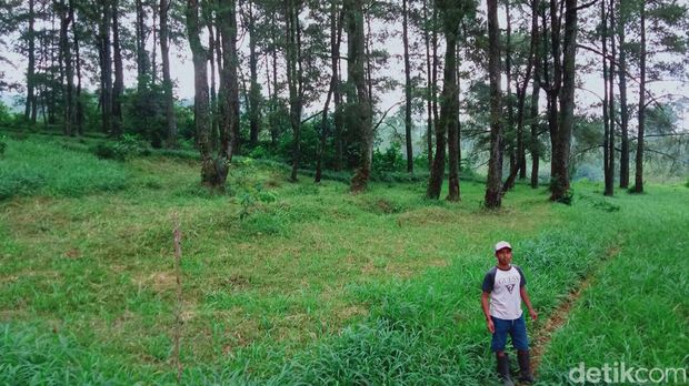 Kampung Siluman di lereng Merapi di Kemalang, Klaten. Foto diunggah Minggu (16/7/2023).