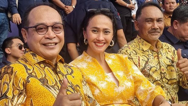 Ketua DPP Golkar Christina Aryani, Supriansa, dan Rizal Mallarangeng. (dok. Christina Aryani).