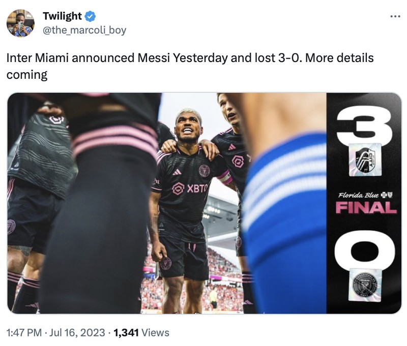 Inter Miami secara resmi memperkenalkan Lionel Messi ke publik.