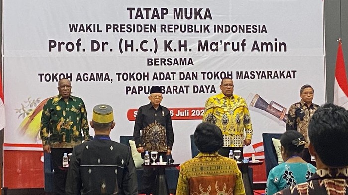 Wakil Presiden (Wapres) Maruf Amin