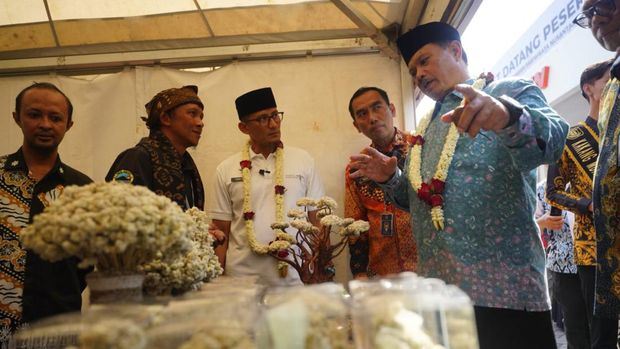 menparekraf sandiaga ke Kota Madiun