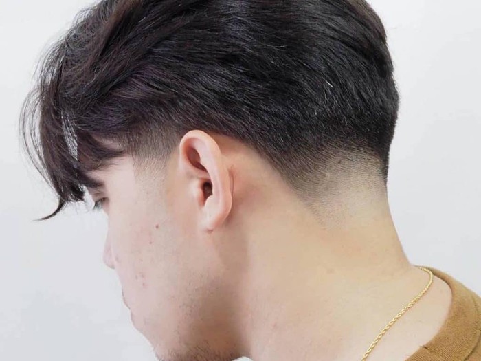 Model rambut pria edgar cut.