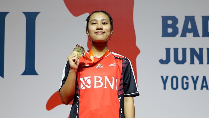 Mutiara Ayu Puspitasari juara Asia Junior Championships 2023.