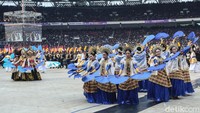 Kegiatan tersebut diramaikan oleh ribuan kader partai dari berbagai wilayah Indonesia. 