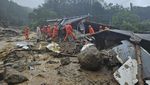 Penampakan Parahnya Banjir dan Longsor yang Melanda Korea Selatan