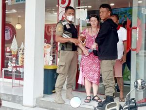 Berkeliaran di Gianyar, Bule Gangguan Jiwa Asal Irlandia Ditangkap