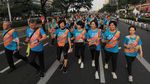 Serunya Jalan Santai di Kawasan Sudirman Jakarta