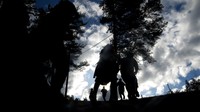 Lomba lari lintas alam 10K yang diikuti ratusan peserta itu menyusuri alam di sekitar kawasan wisata kota Malino.