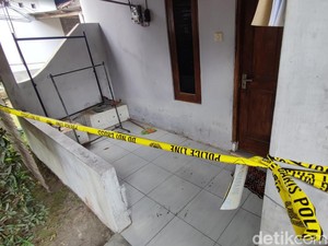 Polisi Sita Parang-Cangkul di Kos Pelaku Mutilasi Mahasiswa di Sleman