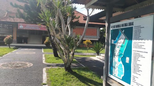 Suasana Museum Subak di Tabanan, Bali, Minggu (16/7/2023). Museum ini mulai tutup karena akan dipugar sampai akhir 2023 mendatang. (istimewa)