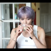 Taeyong NCT mengaku sangat suka cendol. Bahkan sebelum ke rumah Raffi-Nagita sudah mencicipinya di hotel. Foto: dok. YouTube Rans Entertainment
