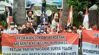 Sementara itu Syafrudin Budiman Ketua Relawan Barisan Pembaharuan juga mendesak Kejaksaan Agung untuk mengusut tuntas korupsi BTS sampai tuntas. Dimana harus diperiksa semua orang yang diduga terlibat dan kemana saja aliran dana mengalir yang merugikan negara 8 Trilyun.