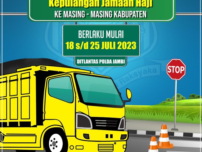 Aktivitas tambang di Jambi disetop sepekan demi kelancaran lalin jemaah haji