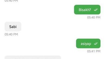 Loh, loh, loh. Foto: Twitter/khansaneira