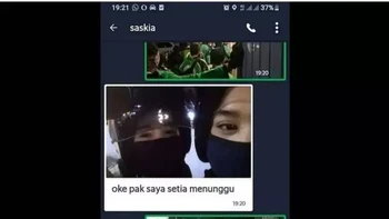 Saling pap antara driver dan customer. Foto: Instagram