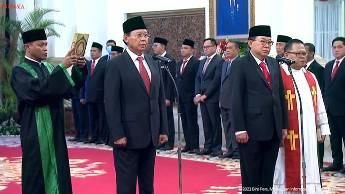 Djan faridz dan Gandi Sulistiyanto Resmi Jadi Anggota Wantimpres