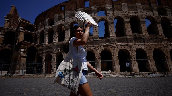 Italia Diterjang Panas Ekstrem, Suhu Mencapai 48 Derajat Celsius
