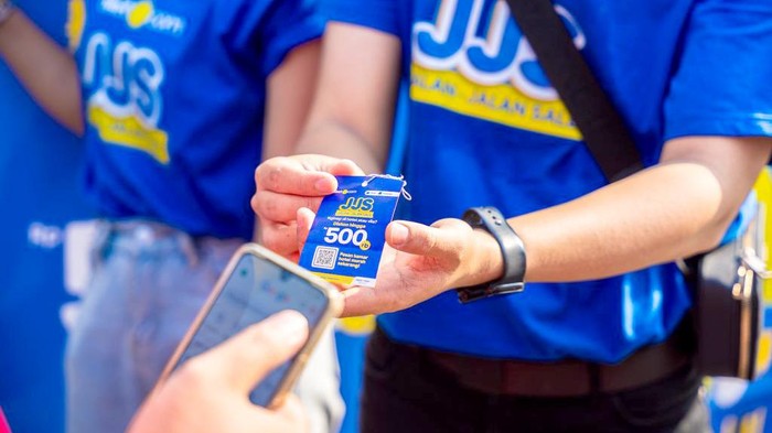 Kampanye JJS Pikat Milenial di Ajang CFD JJS atau Jalan Jalan Sale yang digelar oleh aplikasi penjualan tiket untuk menjaring generasi milenial di ajang Car Free Day Jakarta. Beragam keuntungan pun siap menanti.