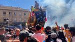 Basah Kuyup! Serunya Perang Air di Spanyol Saat Panas Menyengat