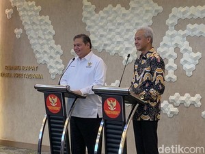 Isi Obrolan Airlangga dan Ganjar Saat Makan Siang Bersama