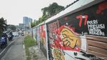 Mural Pemilu Anti Hoax dan Politik Uang Mejeng di Depok