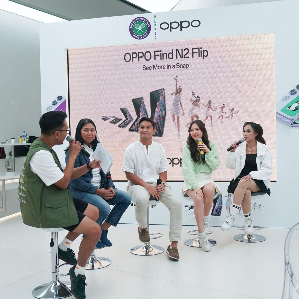 OPPO meriahan gelaran Wimbledon 2023.