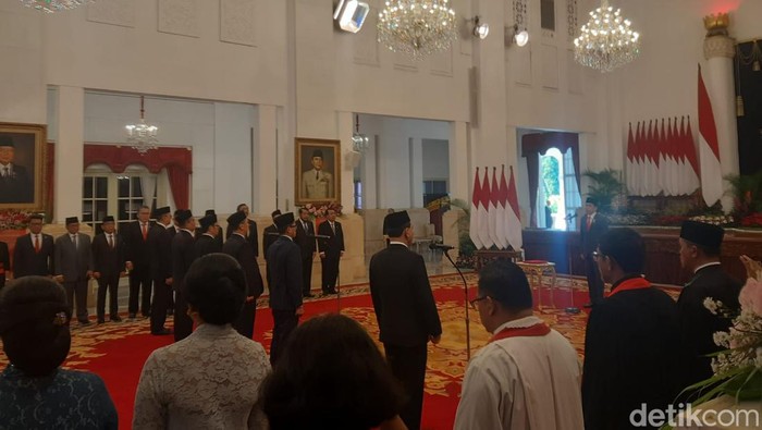 Pelantikan lima wakil menteri