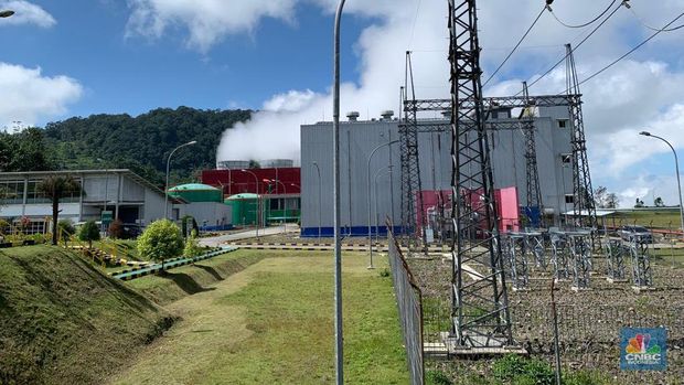 PLTP Patuha. (CNBC Indonesia/Maikel Jefriando)