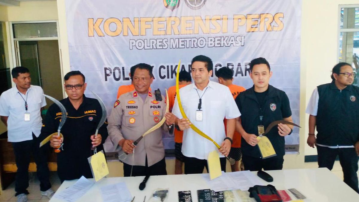 Komplotan Begal Sadis di Bekasi Ditangkap, 2 Orang PNS Jadi Korban