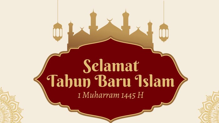 Poster tahun baru islam 2023/1445 H