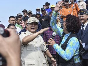 Didampingi Susi Pudjiastuti, Prabowo Janji Penguatan Nelayan Pangandaran