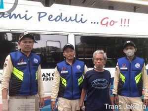 Pengemis yang Simpan Rp 18 Juta di Perut Dibawa ke Panti Sosial Kedoya