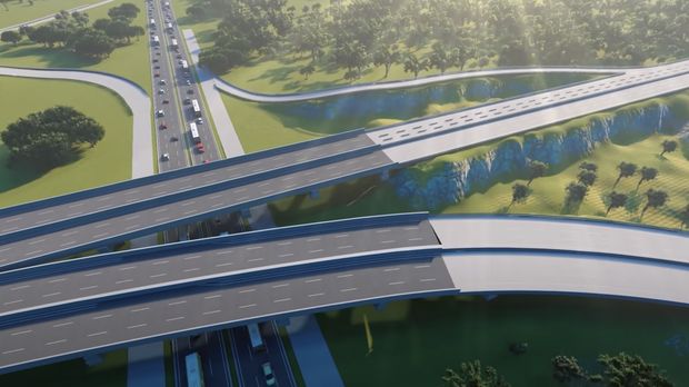 Proyek Jalan Tol Getaci, Gedebage-Tasikmalaya-Cilacap. (Tangkapan Layar Official Jasa Marga)