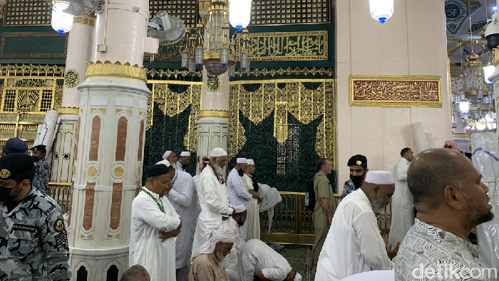 Raudhah di Masjid Nabawi Madinah