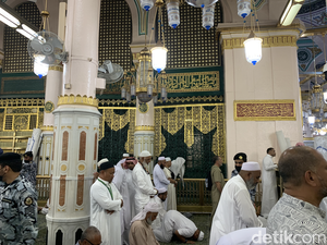 Mengunjungi Raudhah, Taman Surga di Masjid Nabawi