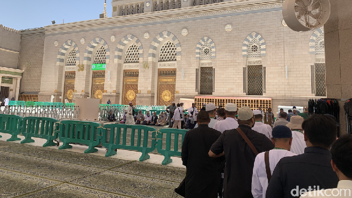 Raudhah di Masjid Nabawi Madinah