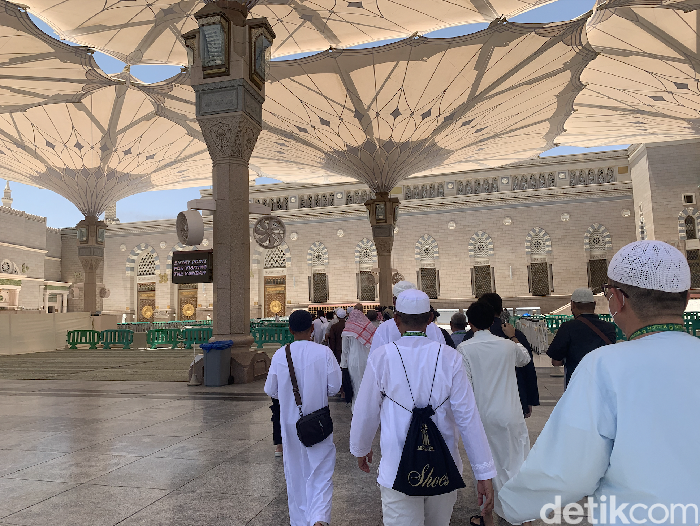 Raudhah di Masjid Nabawi Madinah