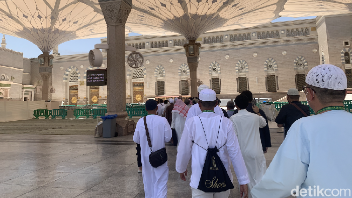 Raudhah di Masjid Nabawi Madinah