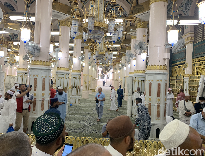 Raudhah di Masjid Nabawi Madinah