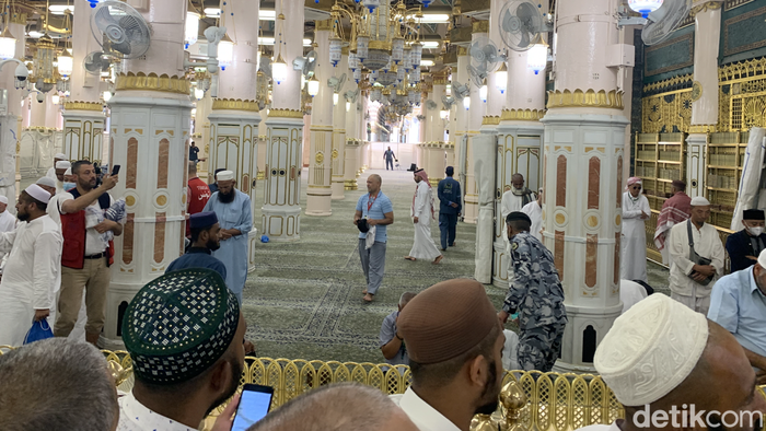 Raudhah di Masjid Nabawi Madinah