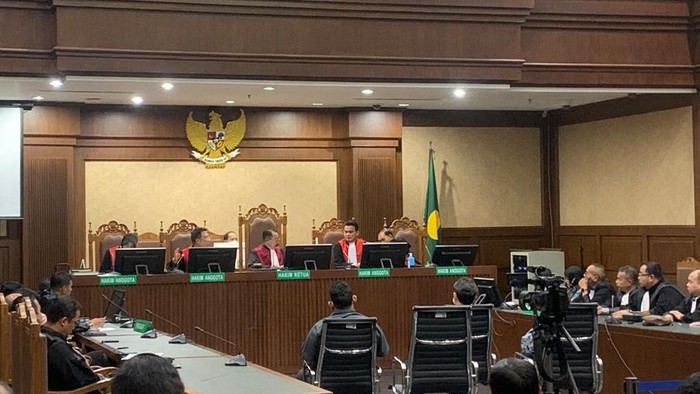 Sidang vonis eks Dirjen Kemhan dkk (Mulia-detikcom)