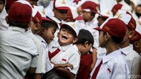 Kepala sekolah menerangkan tahun ajaran ini memakai Kurikulum Merdeka.