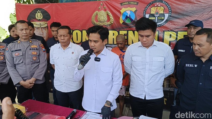 Suprapto, pelaku pembunuhan anak kandung di Kediri yang memasukkan jasad korban ke dalam karung