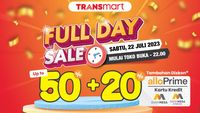 Transmart Bikin Gebrakan Lagi, Diskon Sampai 50% + 20%