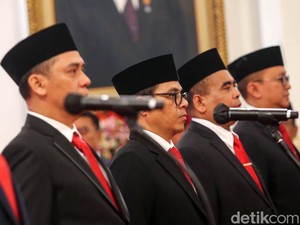 Sederet Tugas Jokowi ke Menteri-Wamen yang Baru Dilantik