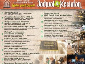 Catat! Rangkaian Buka Luwur Sunan Kudus Tahun Ini, Ada Halaqah Internasional