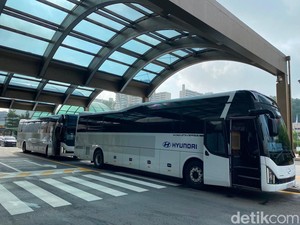 Review Bus Mewah Hyundai: Antimual, Tidur Makin Pulas